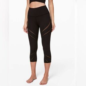 Lululemon Wunder Under High-Rise Crop 21" *Mesh
